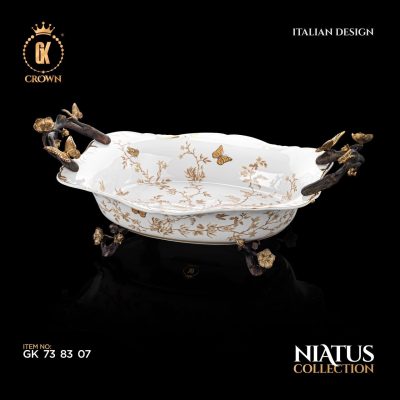 میوه خوری مستطیل گلدکیش طرح نیاتوس