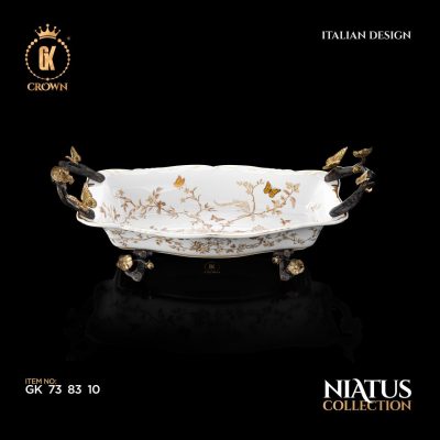 مرغ خوری مستطیل کوچک گلدکیش طرح نیاتوس