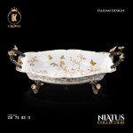 مرغ خوری مستطیل بزرگ گلدکیش طرح نیاتوس