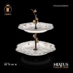 شیرینی خوری دو طبقه گلدکیش طرح نیاتوس