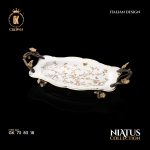 دیس مستطیل گلدکیش طرح نیاتوس سایز کوچک