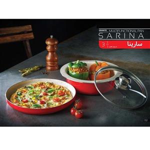 سه پارچه پيتزا و ته چين سارينا عروس